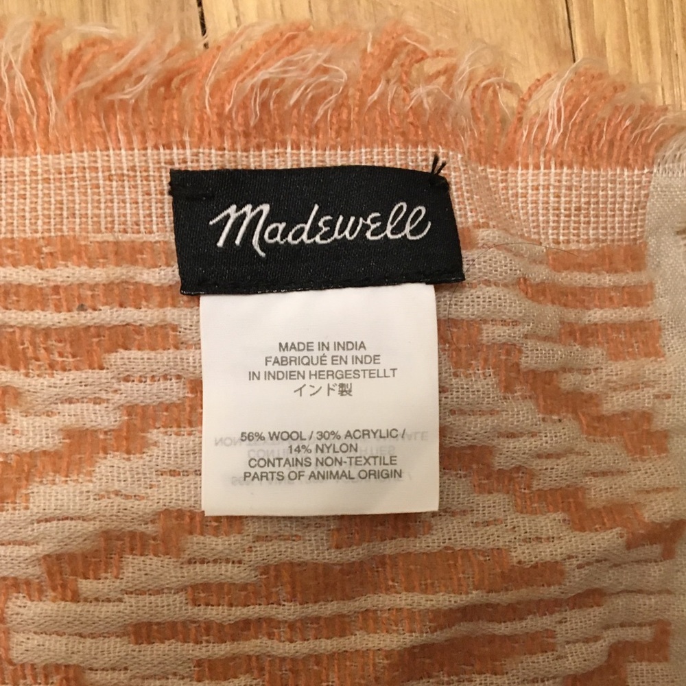 Madewell Geo-Jacquard Scarf - Picture 5 of 5